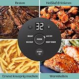 Ninja CRISPi Friteuse sans huile portable, 3,8L, 4-en-1 : Frire sans huile, Rôtir, Garder au chaud, Recroustiller, Design compact, 2 récipients avec couvercles, 1 700 W, Gris FN101EUGY - 9