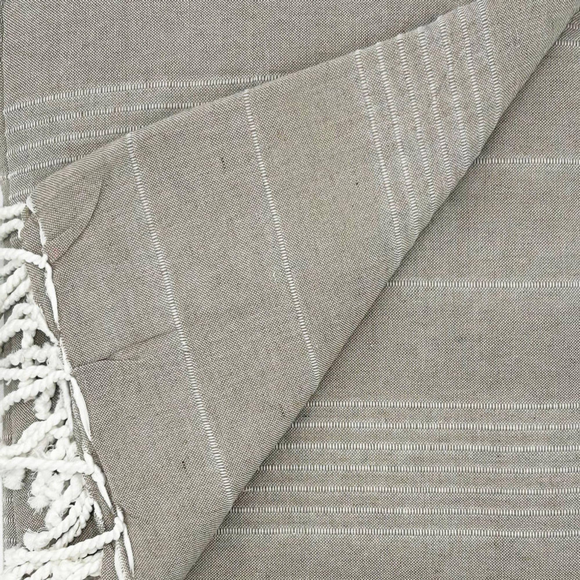 ECOMMERC3 | Foulard Multiusos Tamaño 180x260 cm Tanto para Sofá o Cama - Colcha Multiusos Color Lino Cubrecama Decorativas para Sofá, Cama - Jarapa Sofá o Cama Protector Ligero y Elegante
