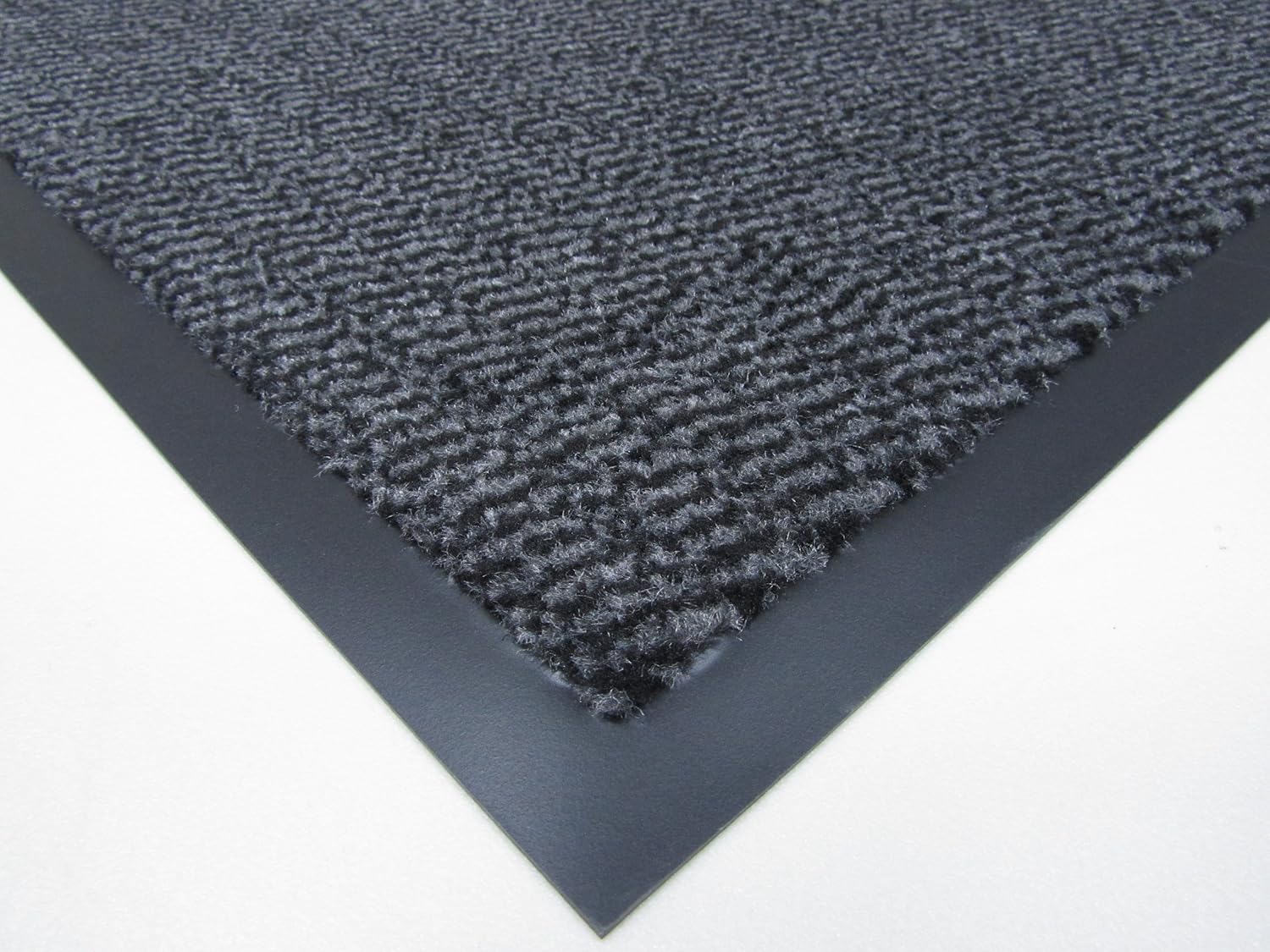 SMALL GREY BLACK SPECKLED DOOR MAT RUBBER BACKED RUNNER BARRIER MATS