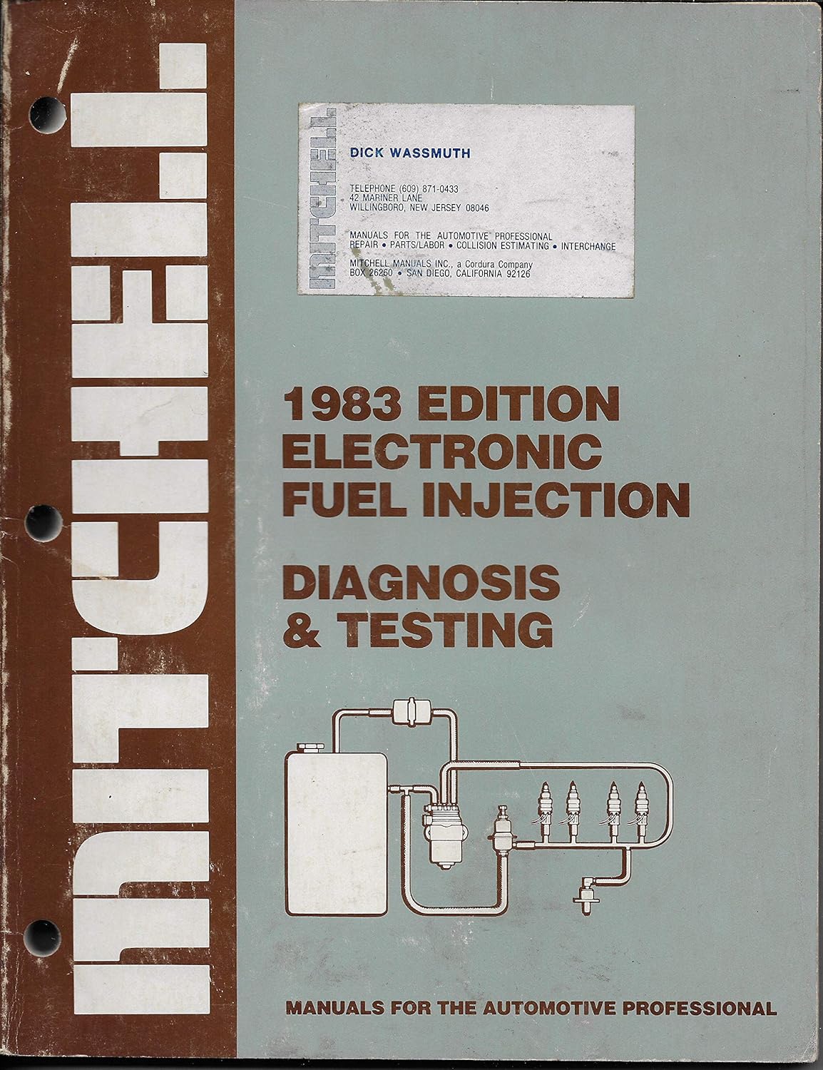 Mitchell 1983 Edition Electronic Fuel Injection, Diagnosis & Testing