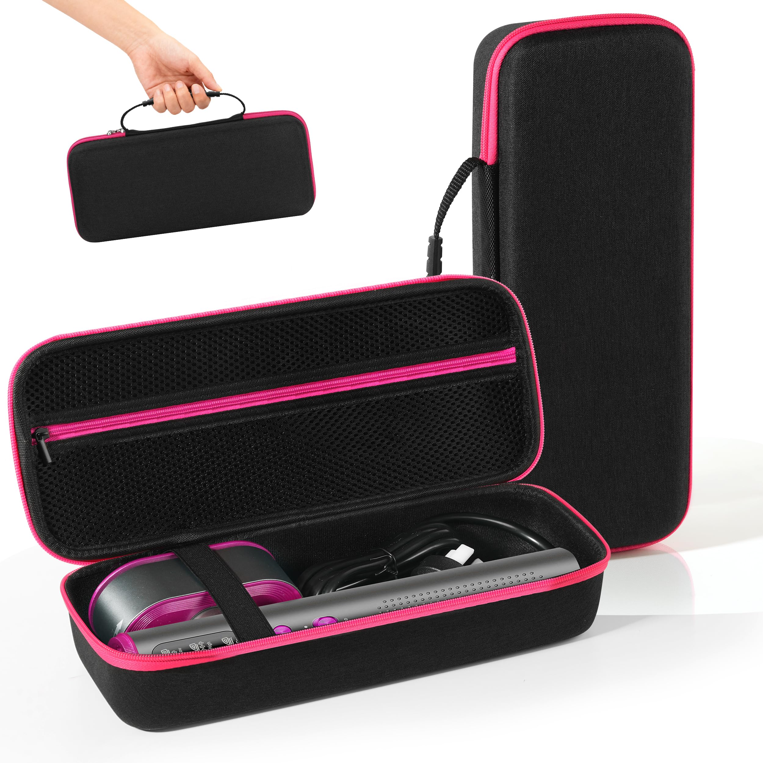 Photo 1 of Travel Steamer Case Compatible with Jack & Rose/for DRFLASH/for Nesugar Garment Steamers, Handheld Steamer Carrying Storage Bag Organizer for Iron Accessories Black(Case Only, Steamer Not Included)