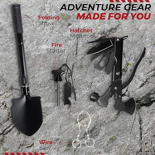 Miniatura 5 de Kit de supervivencia de 320 piezas  Equipo de emergencia para camping, senderismo y preparación para desastres  Kit esencial de emergencia en