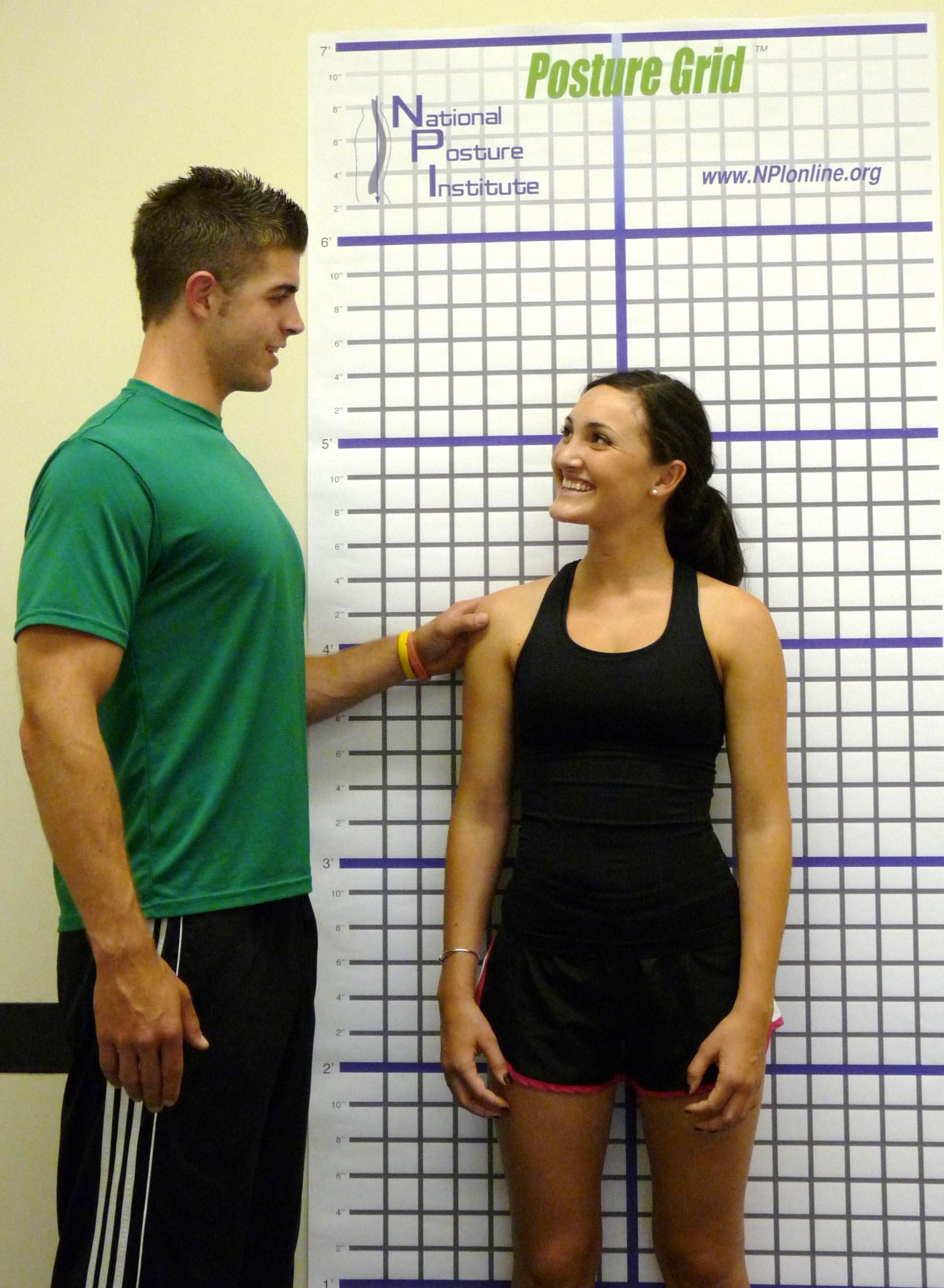 Posture Grid with Retractable Stand and Bonus Online Instructional Video