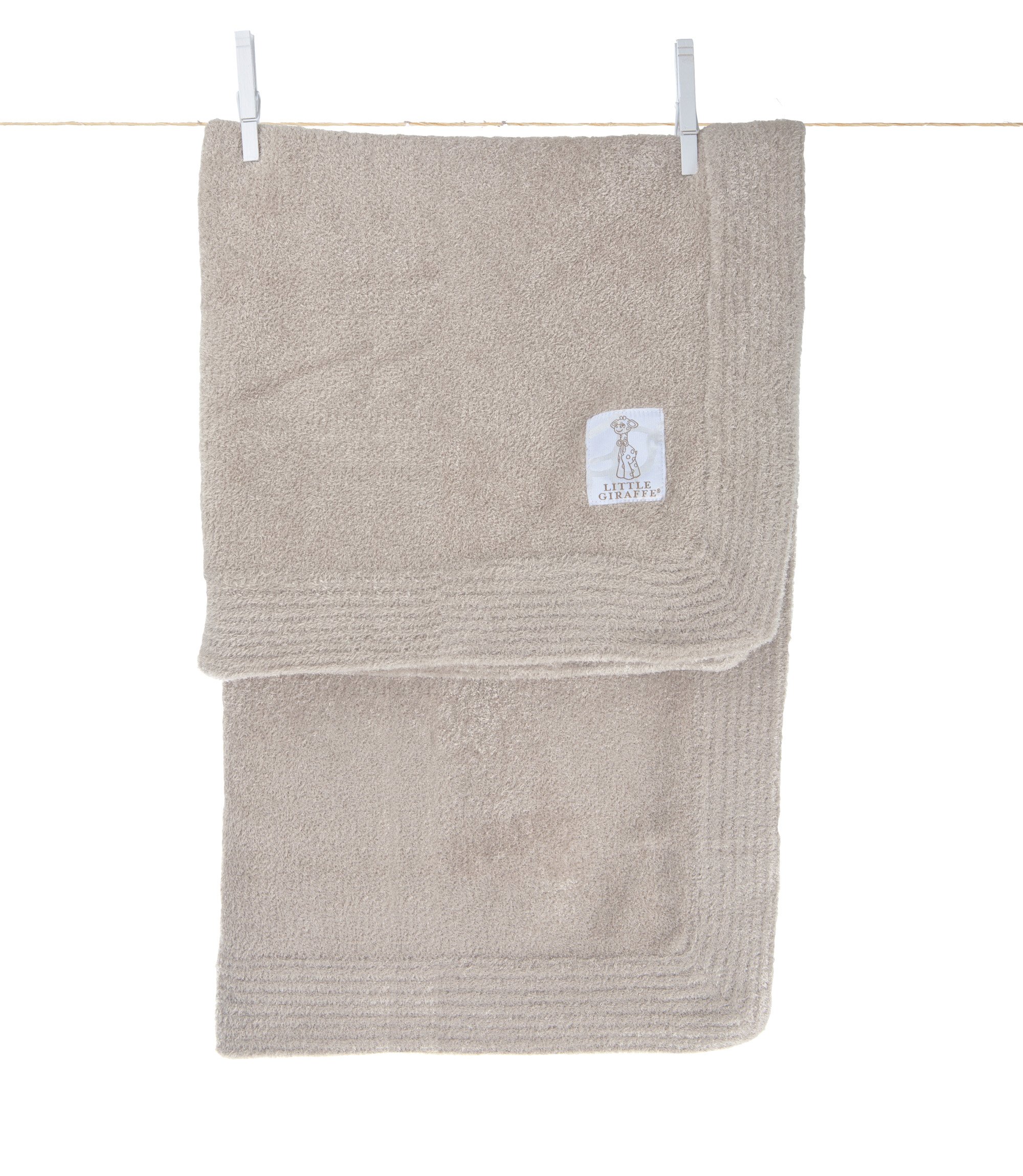 Little Giraffe Dolce Solid Baby Blanket
