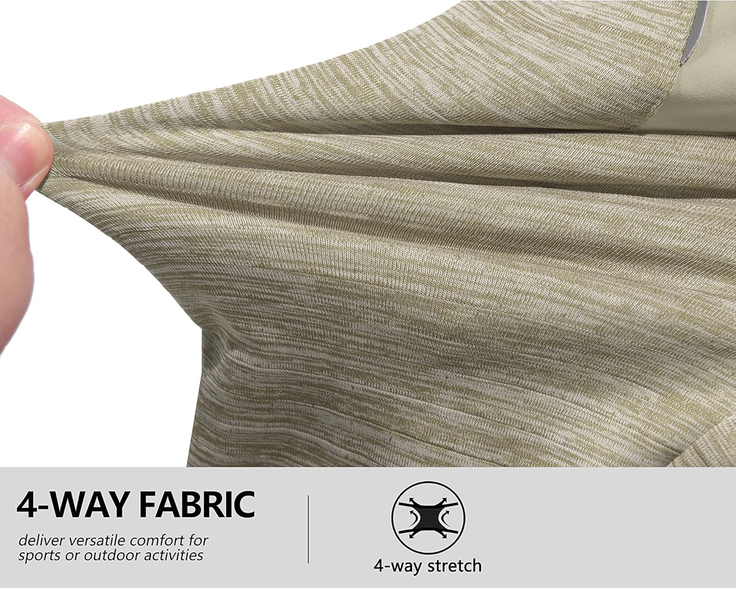 Little Donkey Andy Men's Quick Dry Warm Lightweight Running Jacket Full Zip Thermal Hybrid Thumbholes Golf Track Jacket