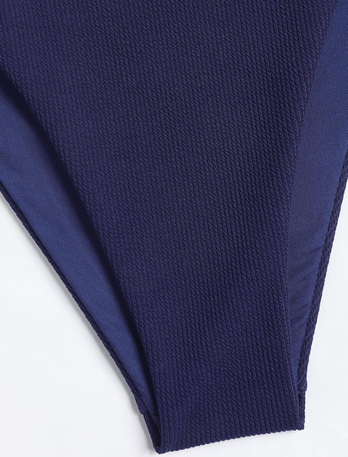 ZAFUL Women V-Neck Halter Tankini Swimsuits Tummy Control Two Piece Sets Cheeky High Cut String Tie Side Bathing Suit