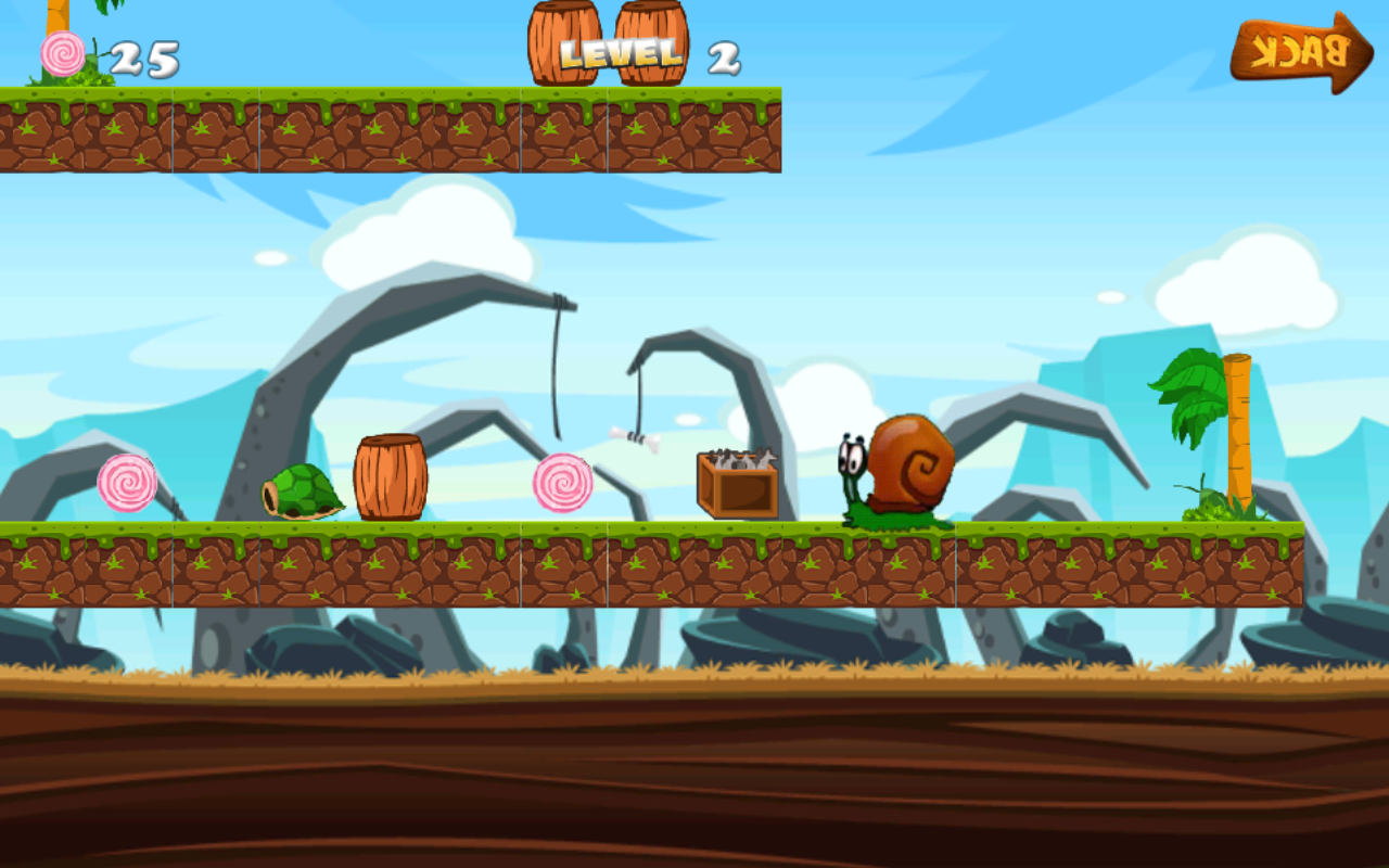 Aplicación Snail Bob Candy Hero en Amazon Appstore