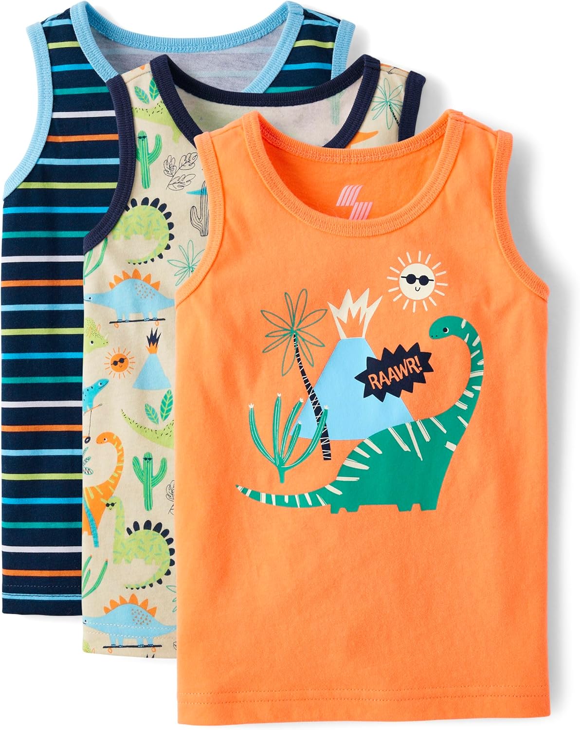 The Children's Place Boys and Toddler Assorted Sleeveless Tank Tops