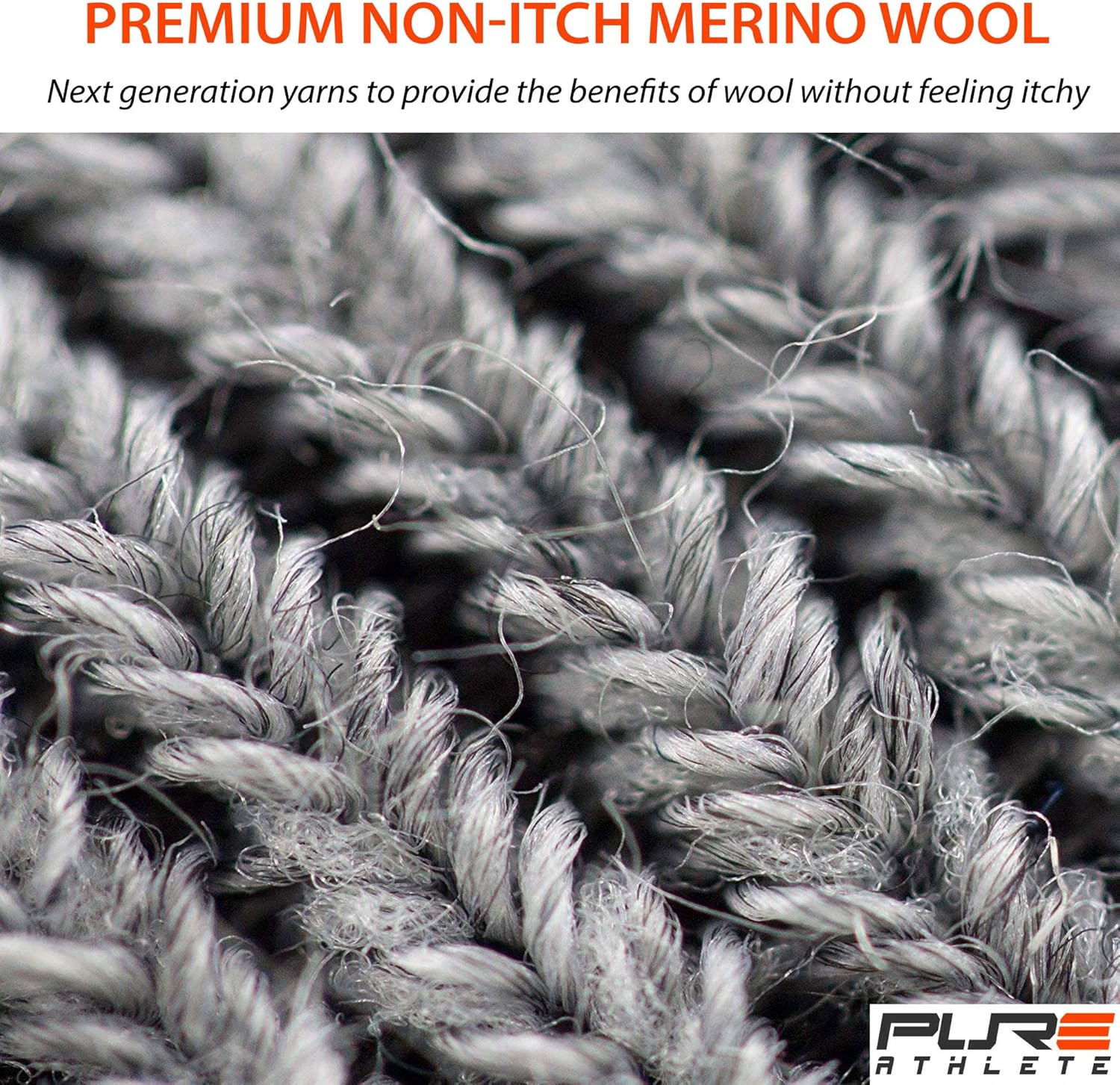 Pure Athlete Merino Wool Socks - Low Show Cushioned Athletic Padded Running Sock