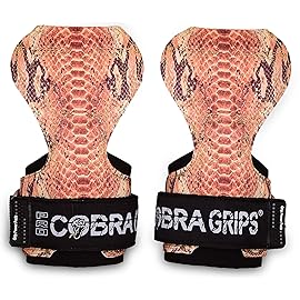 Cobra Grips PRO Weight Lifting Gloves Heavy Duty Straps Alternative Power Lifting Hooks Best for Deadlifts Adjustable Neoprene Padded Wrist Wraps Support Bodybuilding (PRO G5 Model)