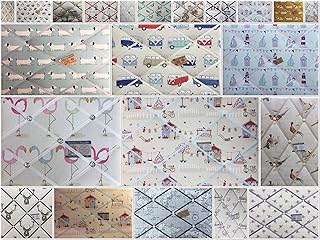 Custom Handmade Bespoke Pin/memo/Notice/Photo Cork memo board Fryetts Fabrics Sml LG XL