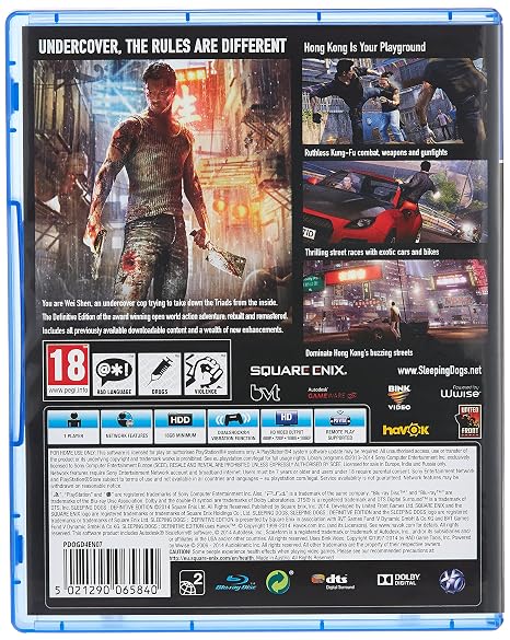 Sleeping Dogs Definitive Edition (PS4)