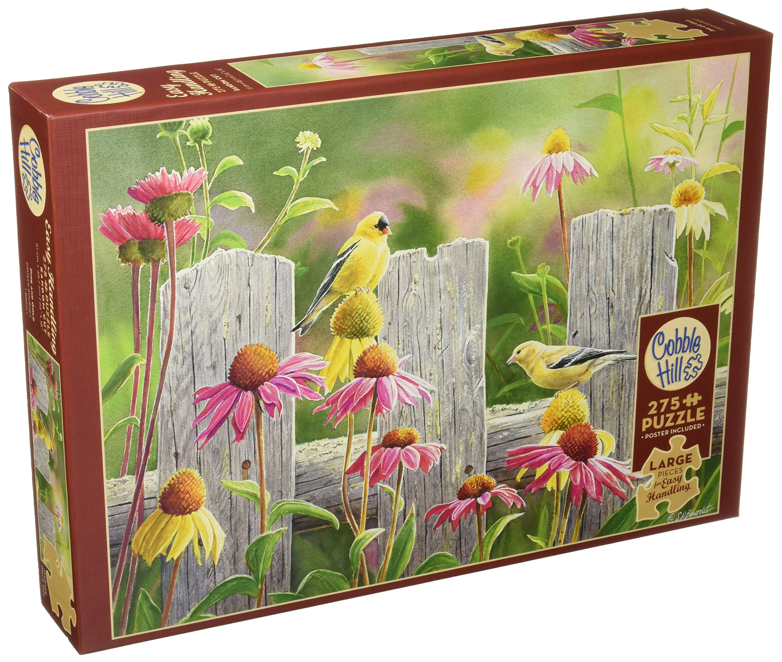 Puzzle Cobblehill CBL80187 - Piezas De Aglomerado Reciclado, Formas Aleatorias - Varios Colores Y Modelos (envío Aleatorio)
