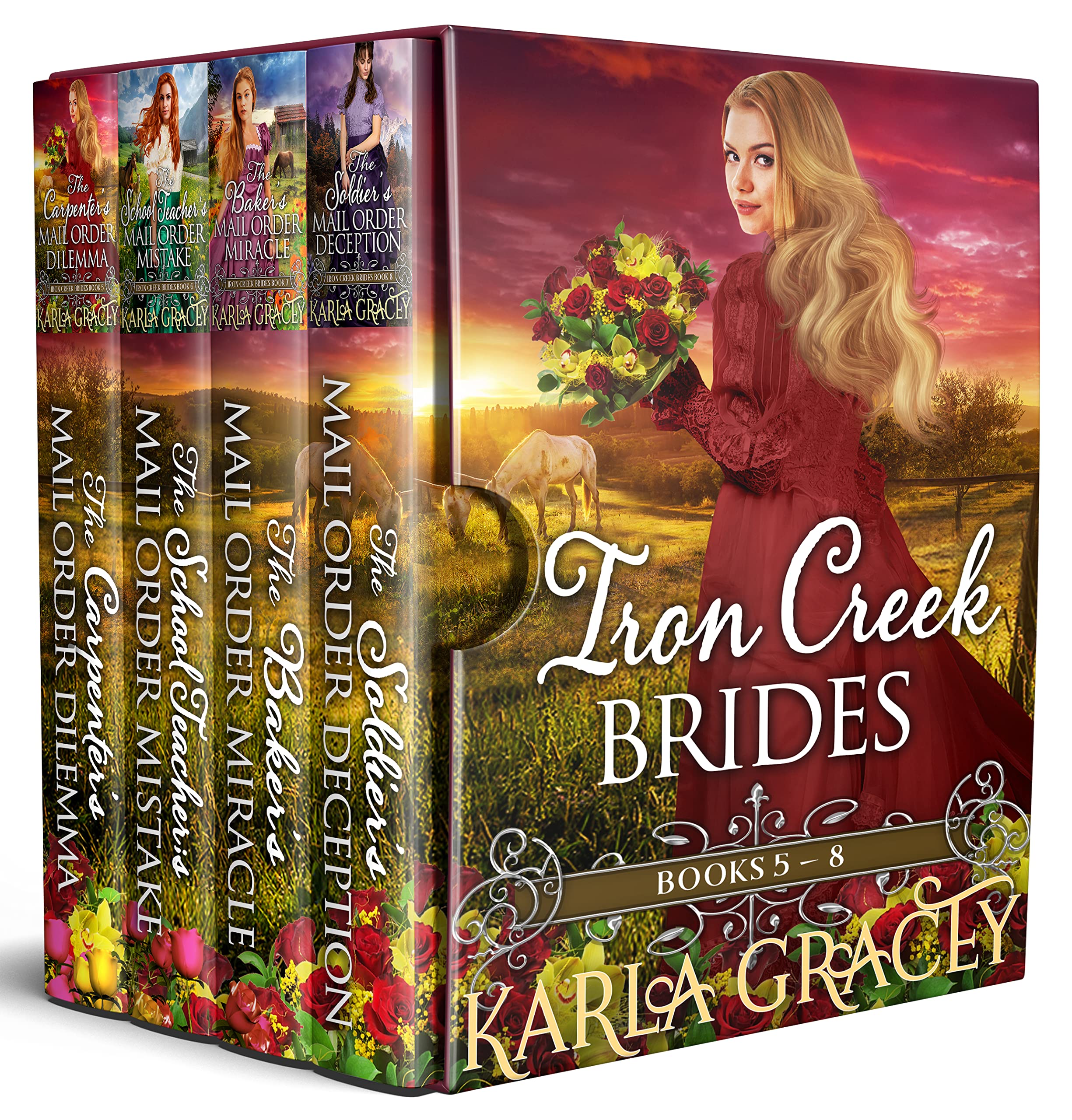 Iron Creek Brides - Books 5 - 8: Inspirational Western Mail Order Bride Romance (Iron Creek Brides Collection Book 2)