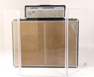Budget Shield 3 ft x3 panel amp shield screen for isolation attenuation and sound reduction: Made in USA : guitar amp acrylic plexiglass plastic cage folding collapsible portable