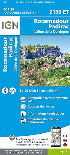 2136ET Rocamadour, padirac vallee de la dordogne / recto