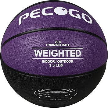 Weighted Training Basketball 29.5 2.2/3/3.3LBS Heavy Training Indoor Outdoor Basket Ball Quality PU Leather for Improving Handling Dribbling Passing and Rebounding Skill