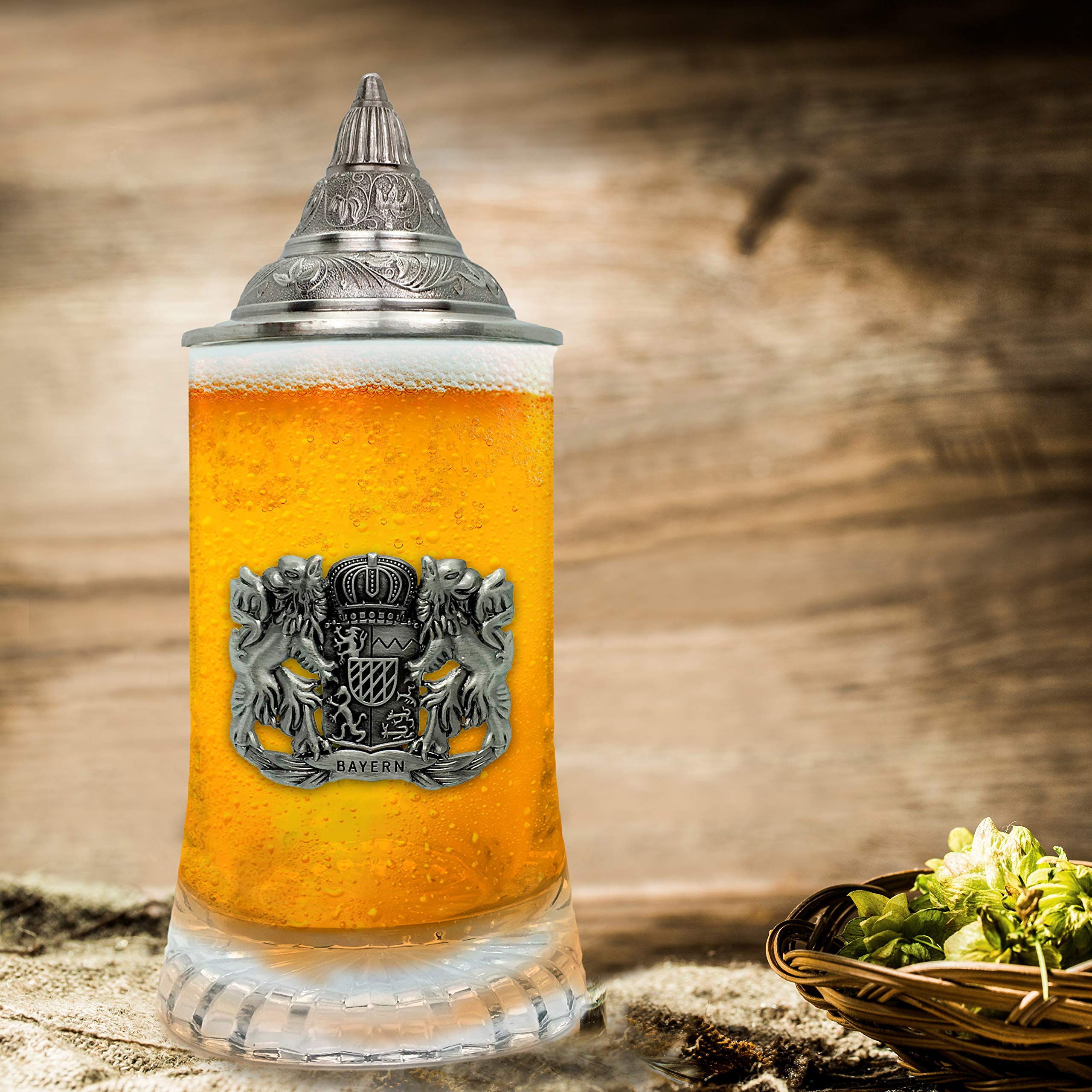 Amazon.co.jp: OktoberfestHaus 0.5リットル ビールグラス