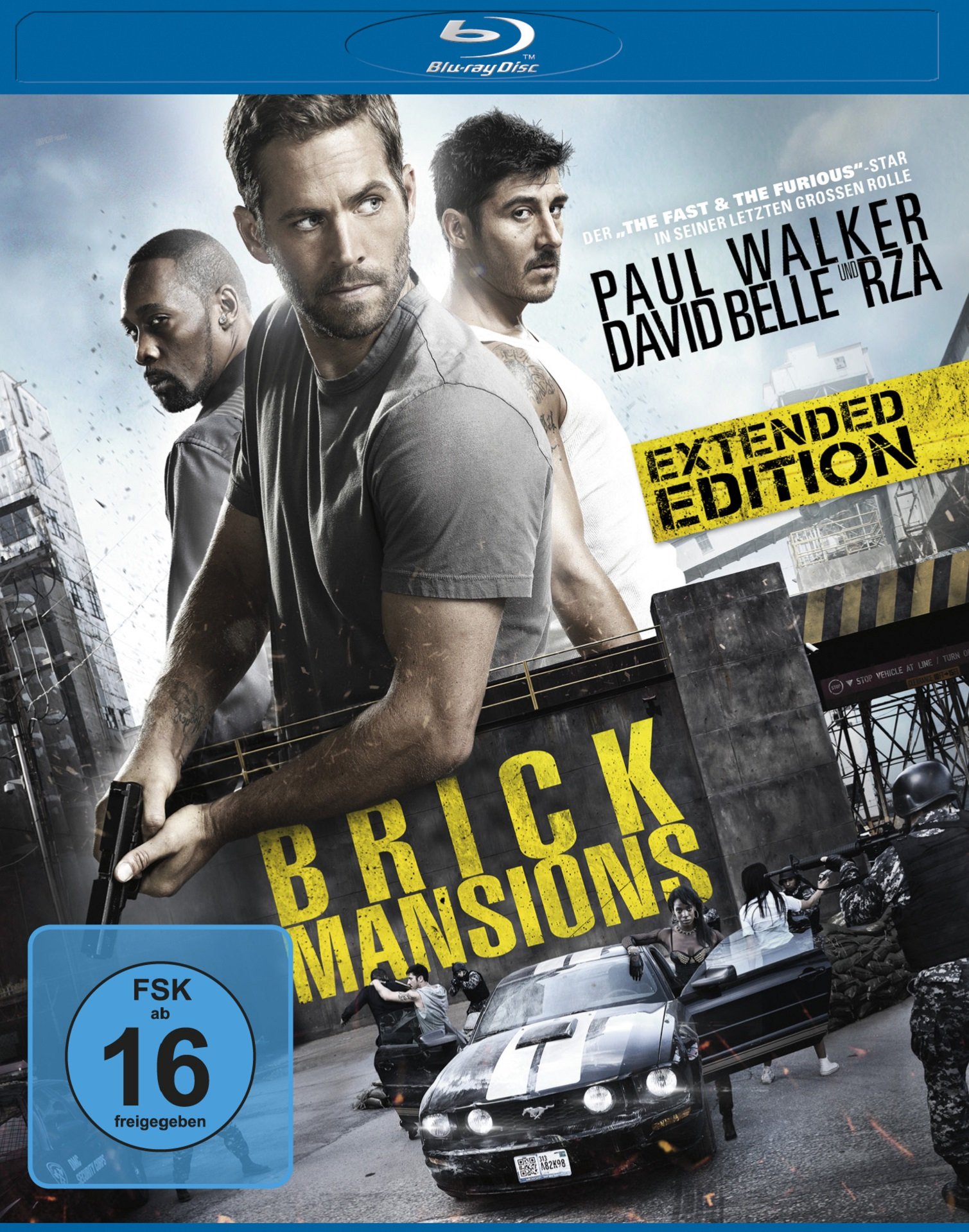 BRICK MANSIONS (BLU-RAY) - VAR