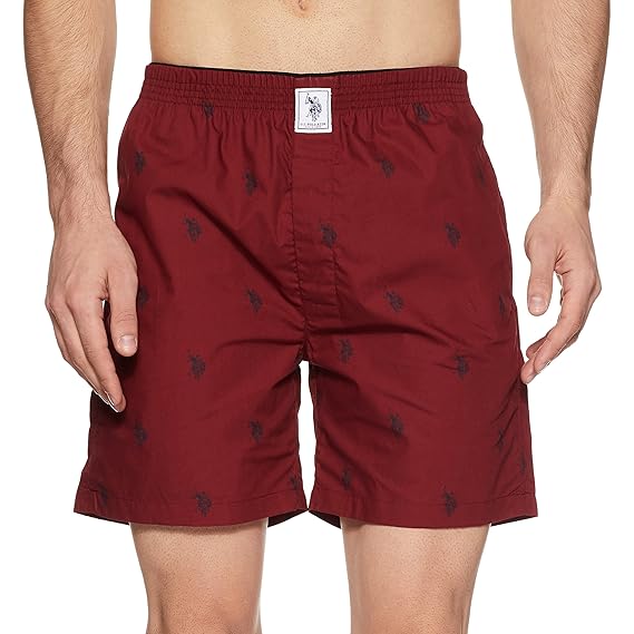 U.S. POLO ASSN. Mens Cotton Boxers