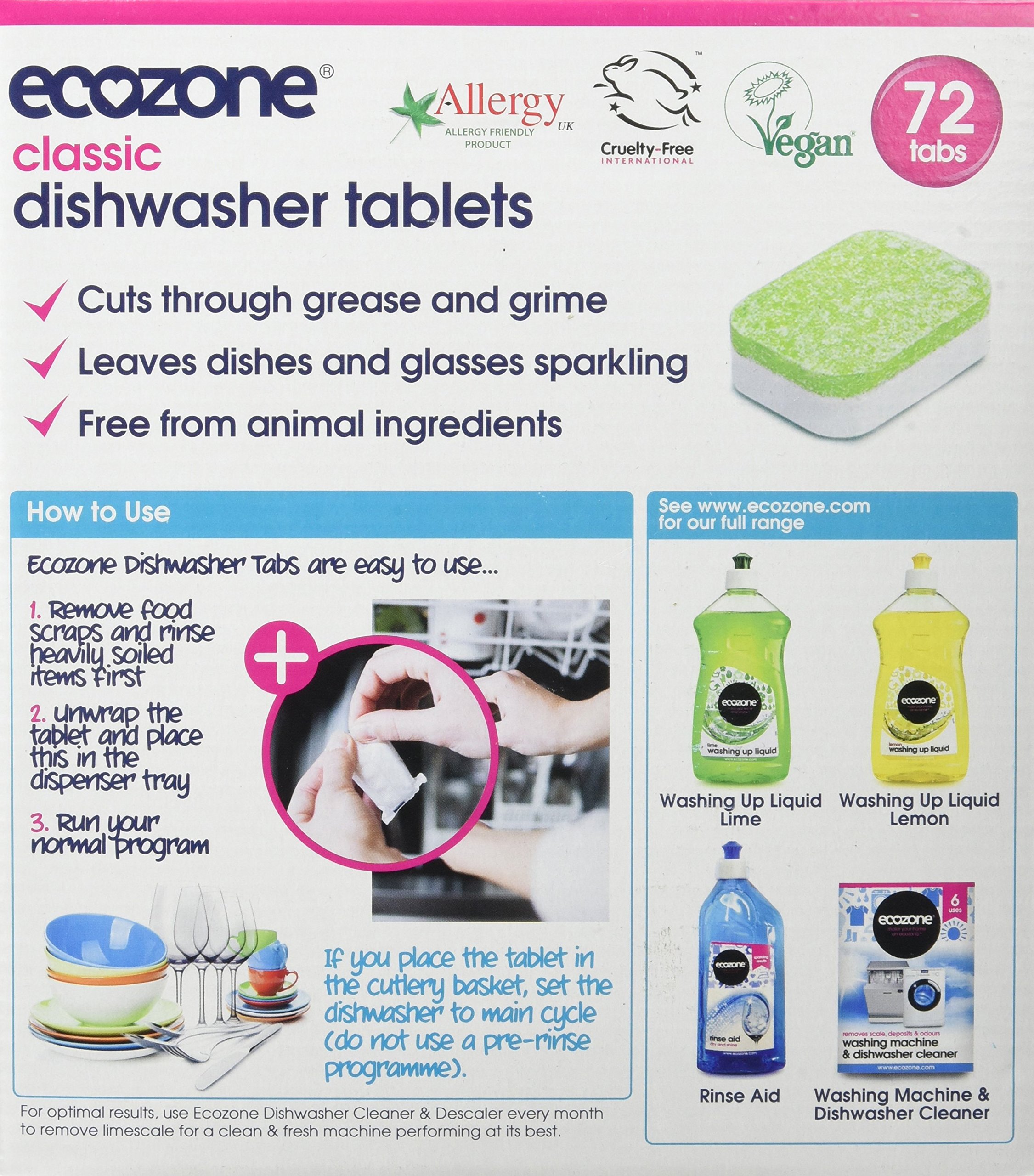 Ecozone Spülmaschinen-Tabs Classic All in One