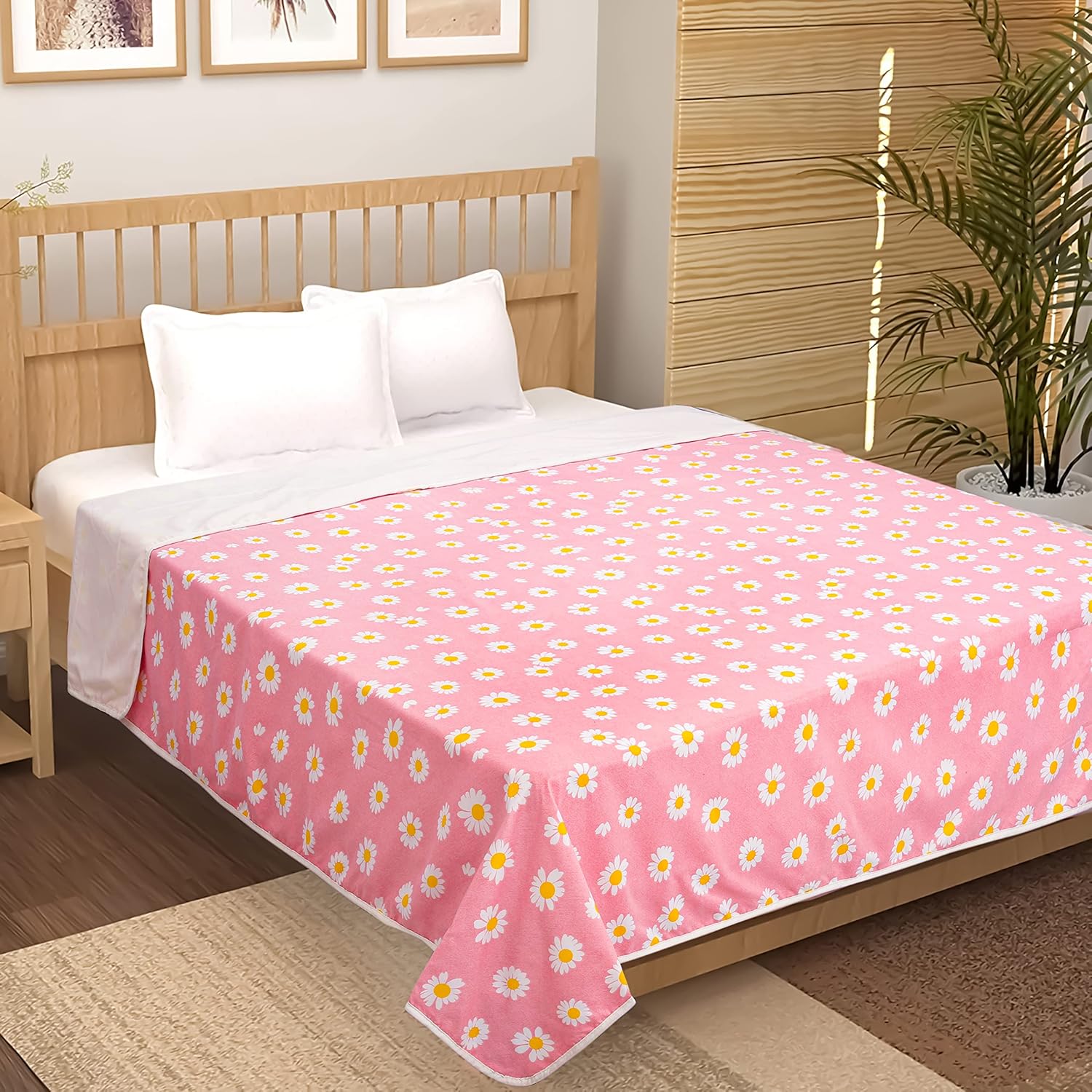 Buy VAS COLLECTIONS 120 GSM Premium Cotton Printed Dohar/AC Blanket for