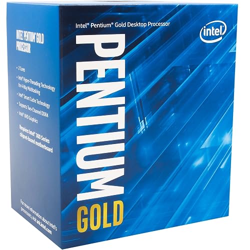 Intel Pentium Gold G5400 Desktop Processor (BX80684G5400)