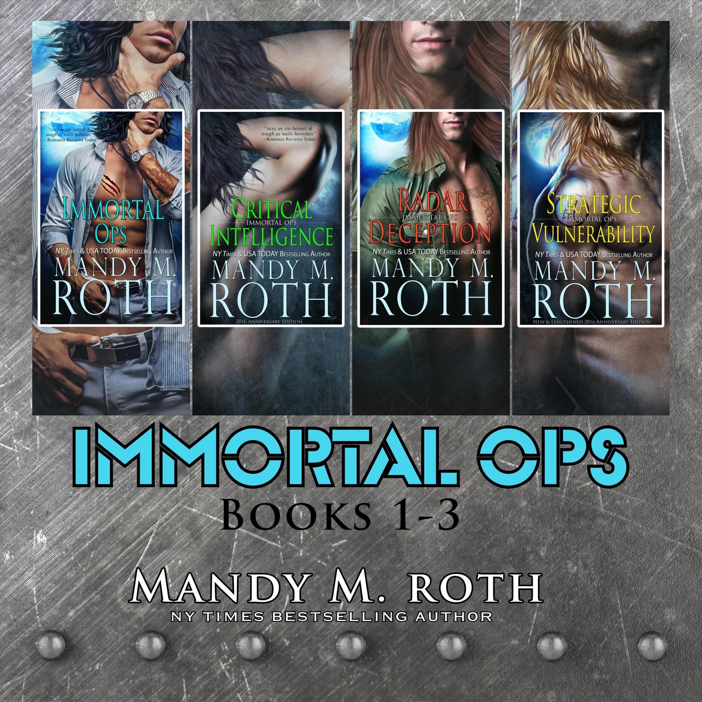 Cover art for Immortal Ops, Books 1-4