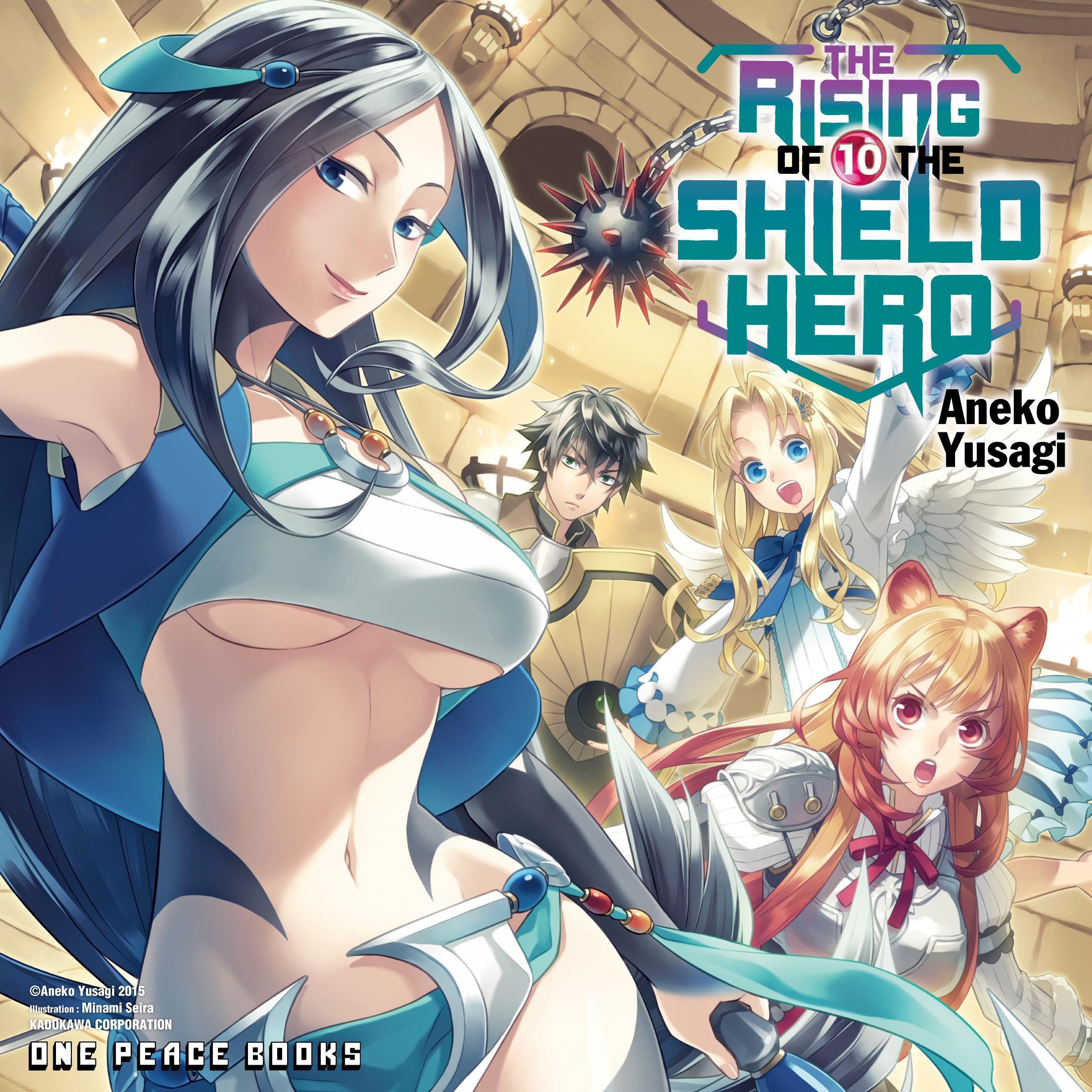 Cover art for The Rising of the Shield Hero, Volume 10