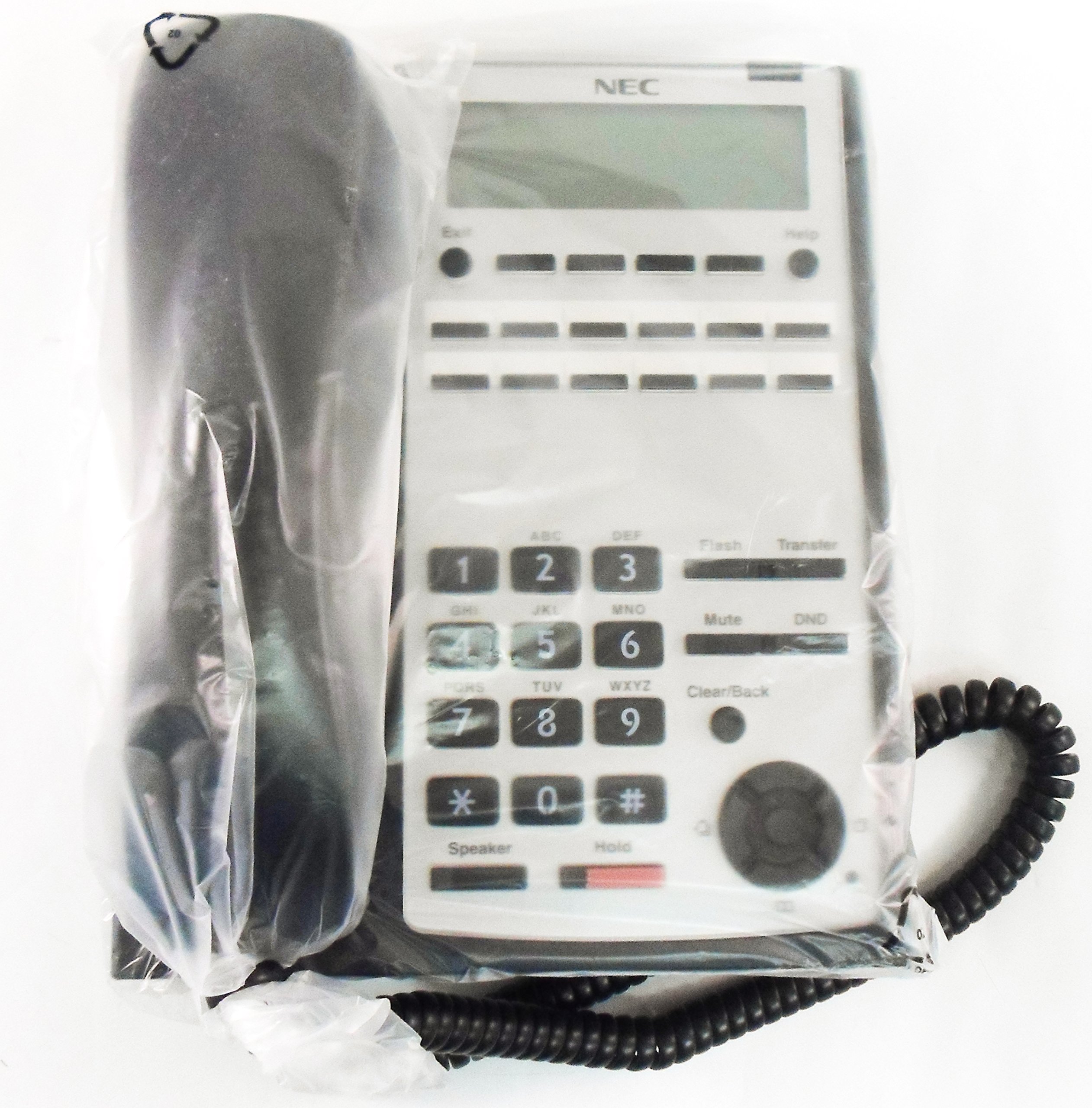 NEC NEC-1100061 / SL1100 12-Button Full-Duplex Tel (Black)
