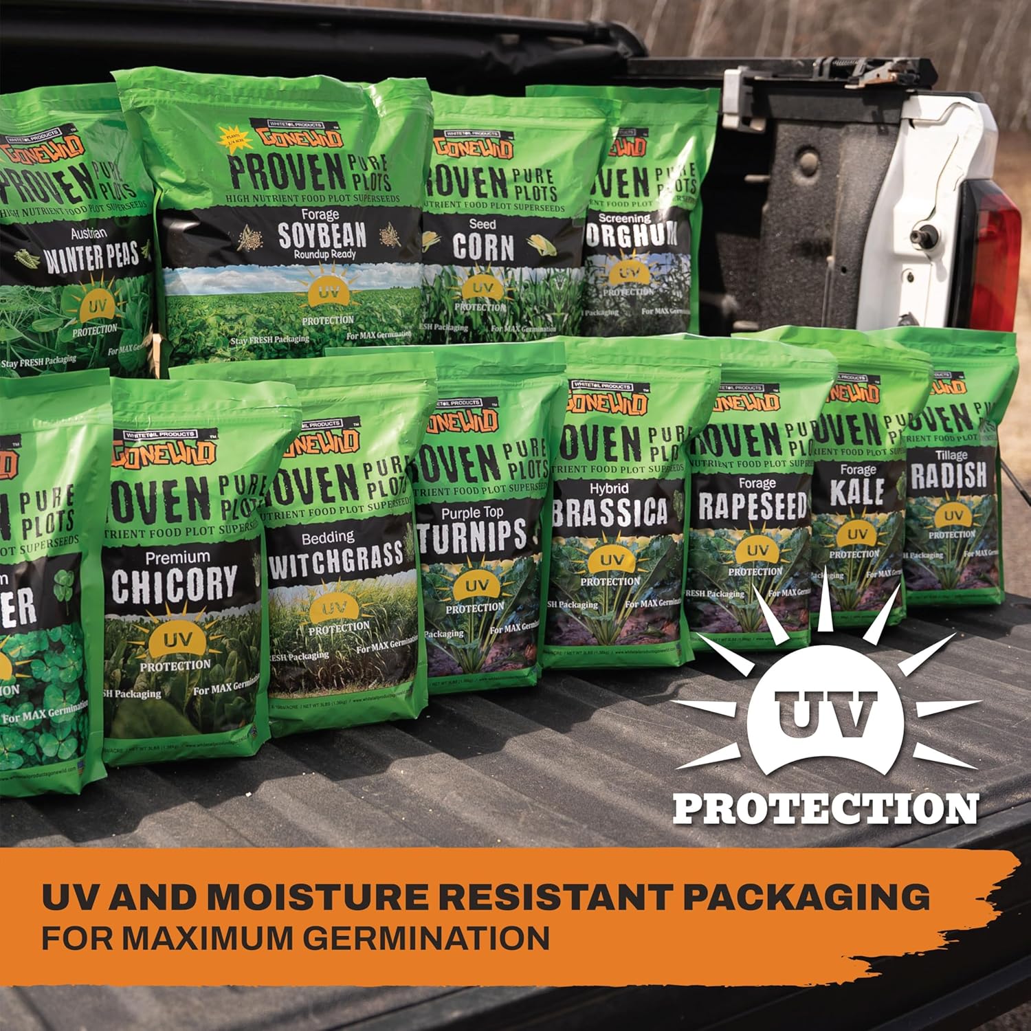 Forage Kale Food Plot Seeds, 3lb Bag, G1853