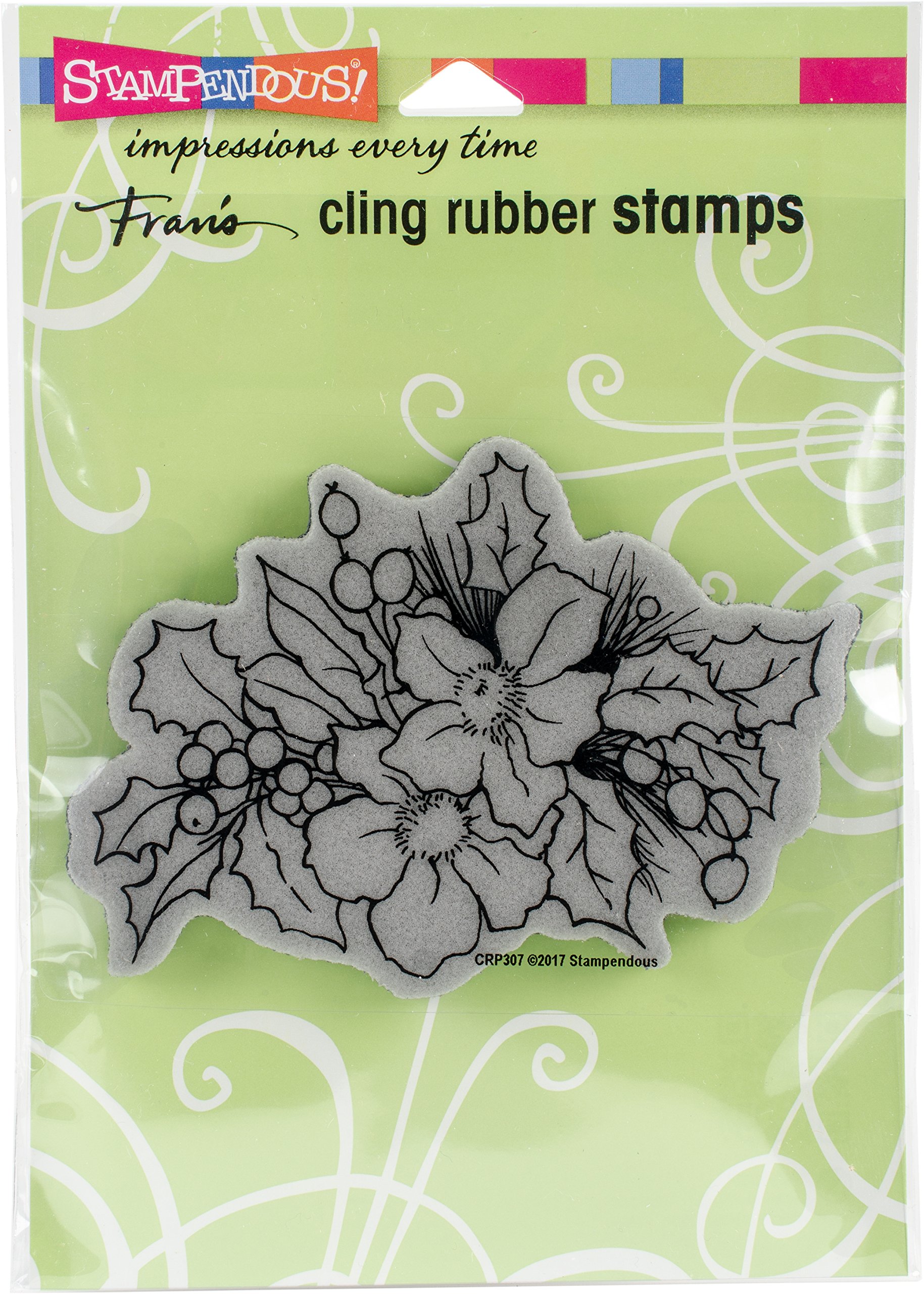Stampendous Cling Stamp, Multicolor, 16.51 x 11,43 x 0,76 cm