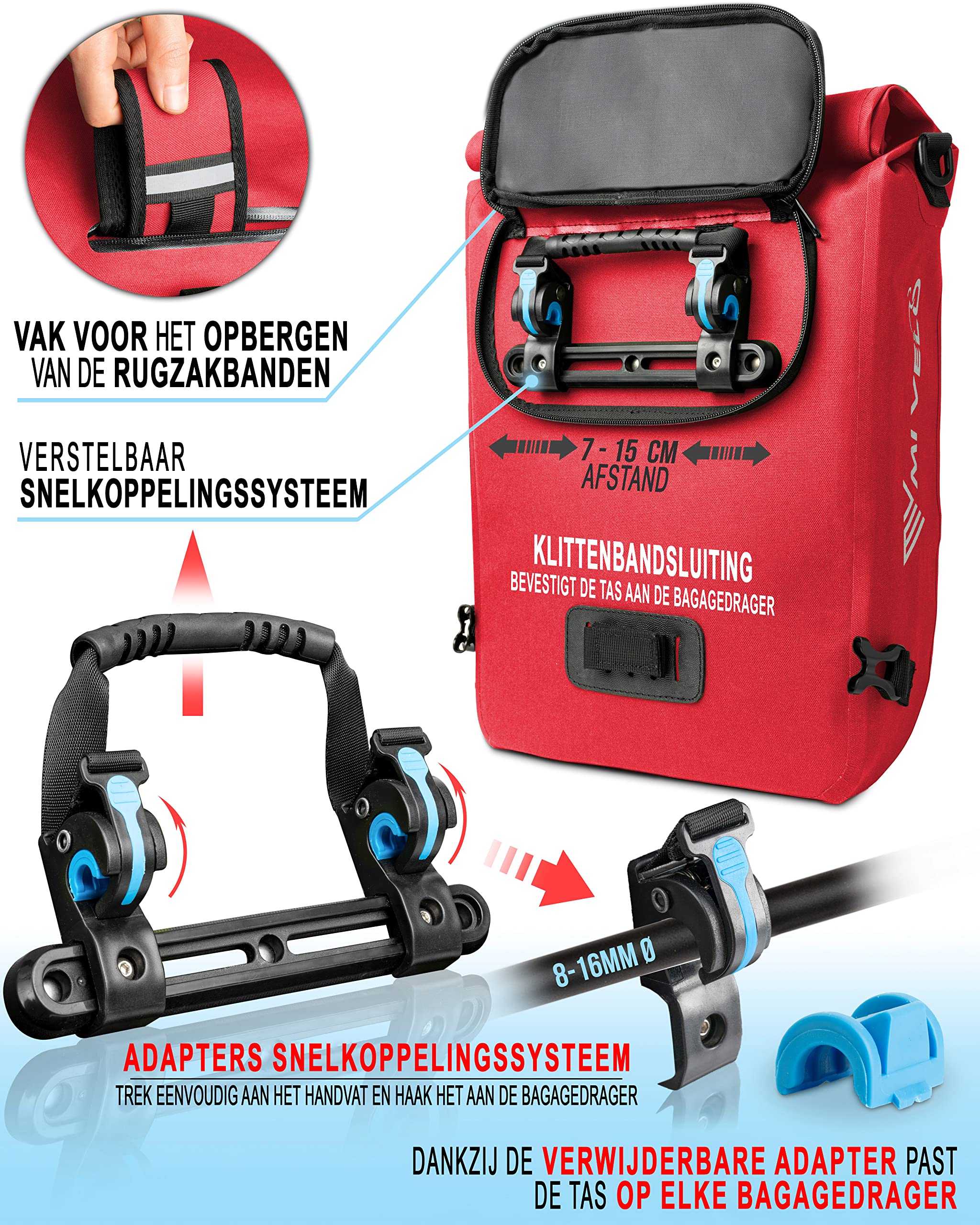 Fietstas Voor Laptop - De 10 beste van februari 2026 - Fit&Flexibel Fietstas Voor Laptop - De 10 beste van februari 2026 - Fit&Flexibel
