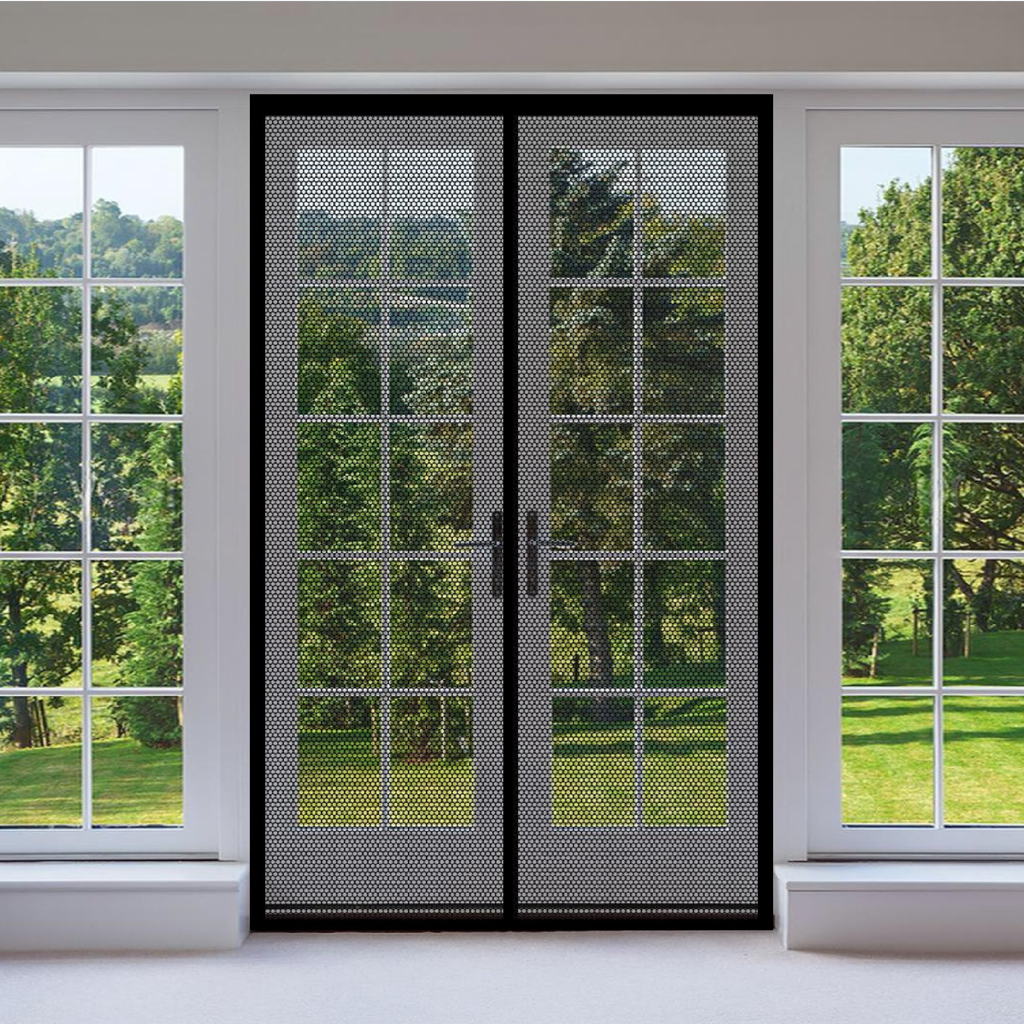 Moustiquaire porte fenetre maille ultra fine anti insecte
