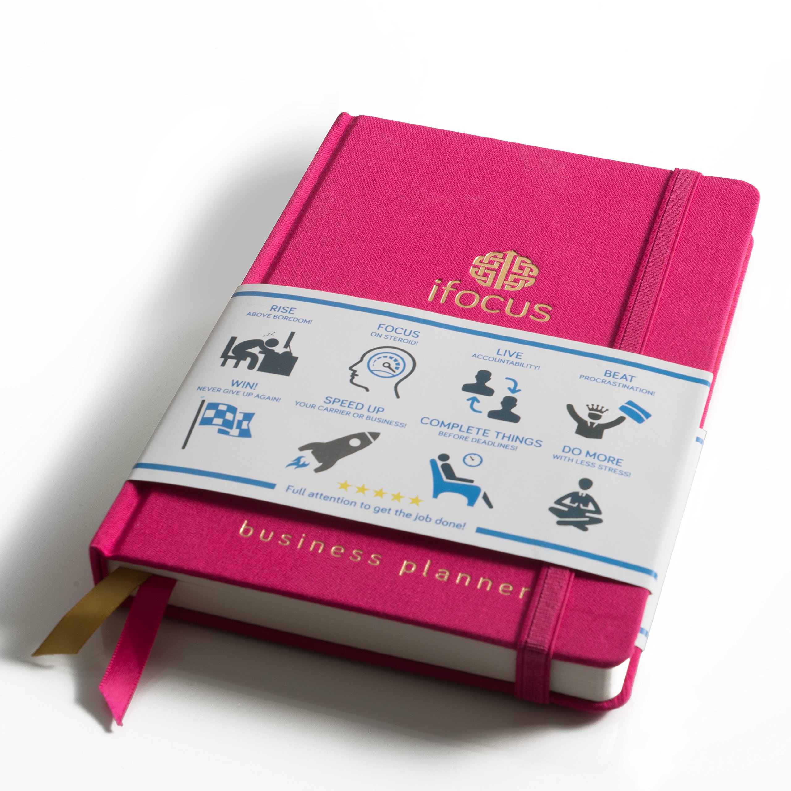 Productivity Planner for Entrepreneurs! Best Daily Planner 2018 - Weekly Agenda/Daily Calendar. Full Focus at a Glance! Beat Procrastination! Jumpstart Your Business! A5 Undated Hardcover Journal