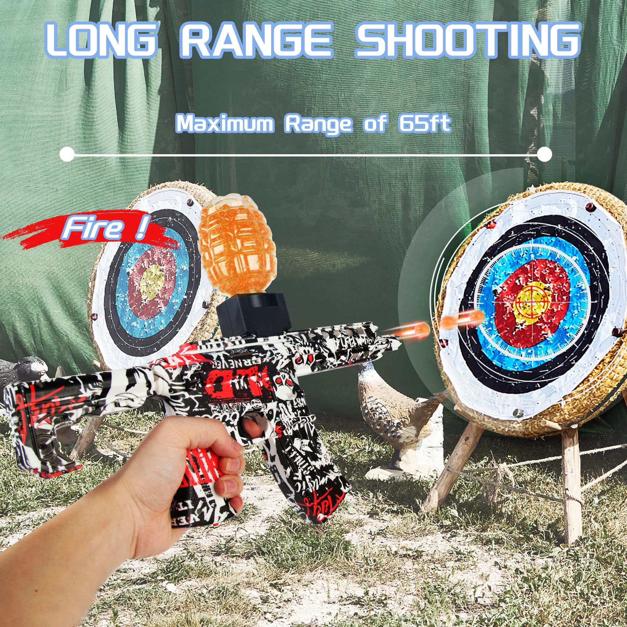 Buy SIARINT M416 Automatic Electric Gel Blaster with 10000 Gel Ball