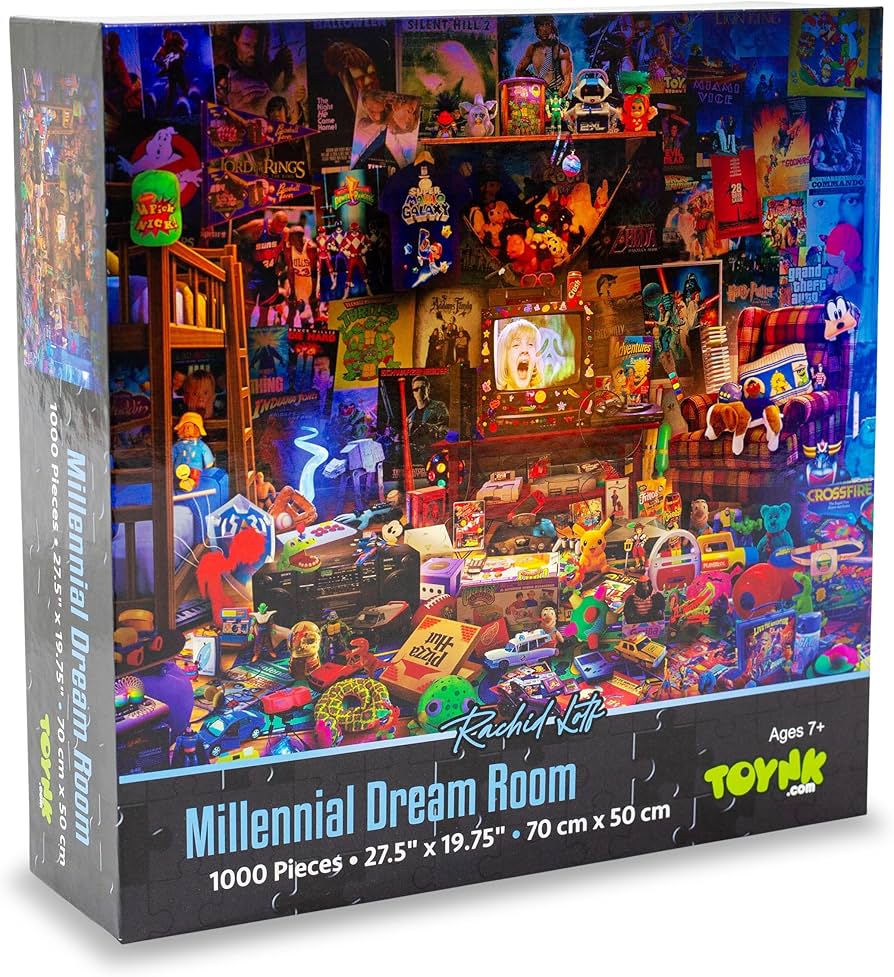 Amazon.com: Millennial Dream Room 1000-Piece Jigsaw Puzzle by Amazon.com: Millennial Dream Room 1000-Piece Jigsaw Puzzle by
