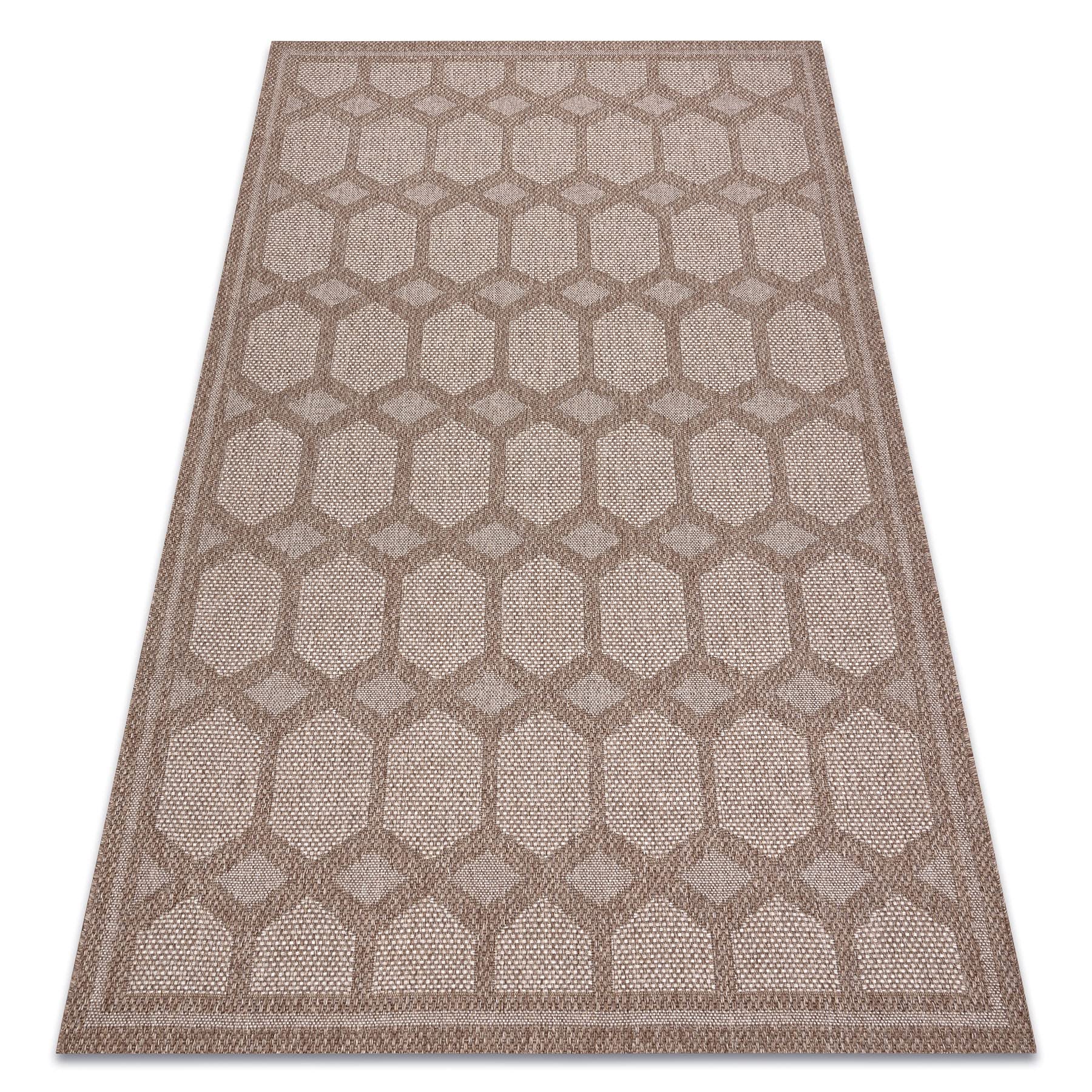 Tapis Sisal Intérieur et Extérieur beige 160x220 cm rugsx