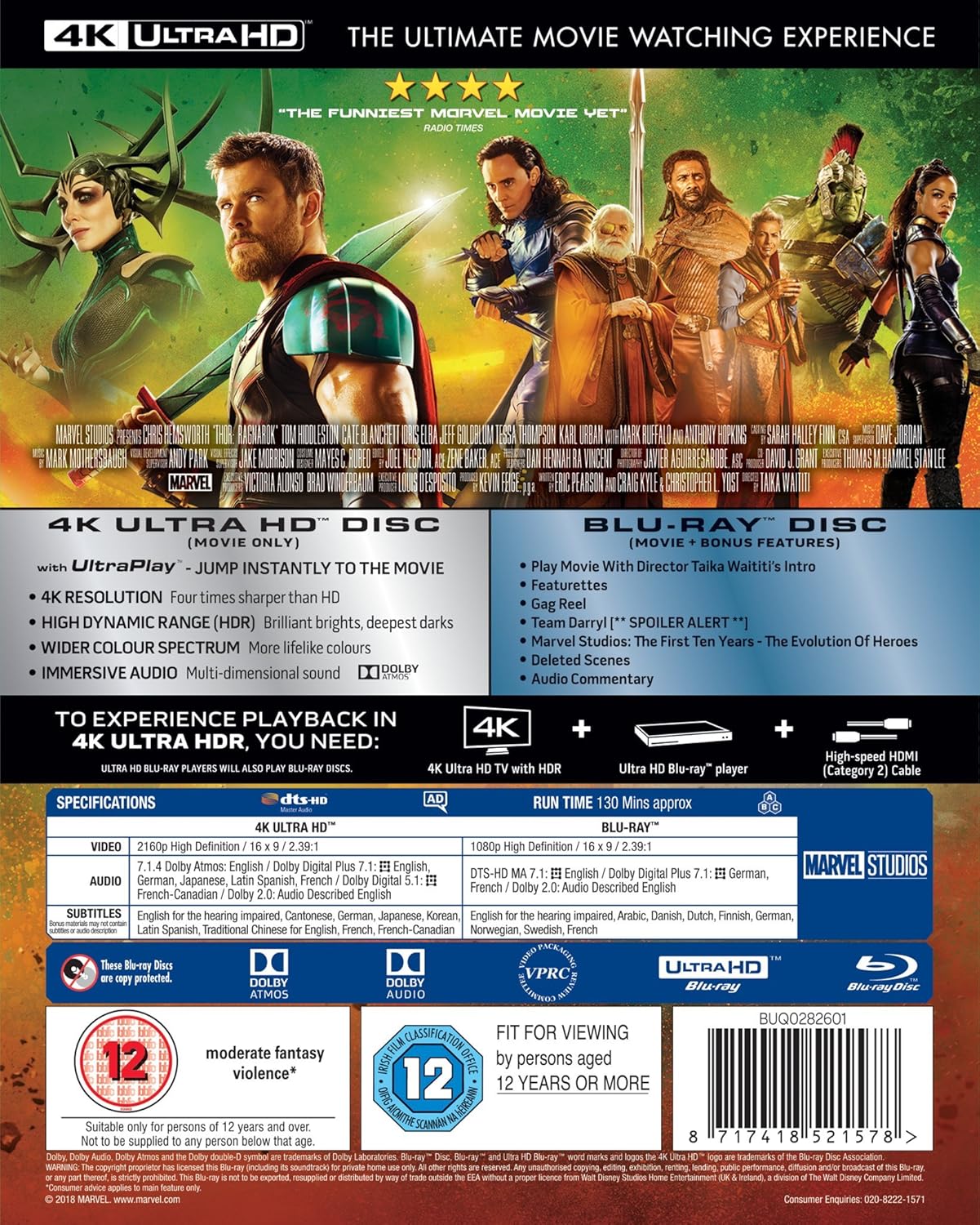 Thor Ragnarok 8717418521578| eBay