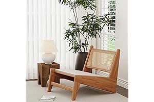 HAOBO Home Mid Century Bohemian Accent Armless Chair