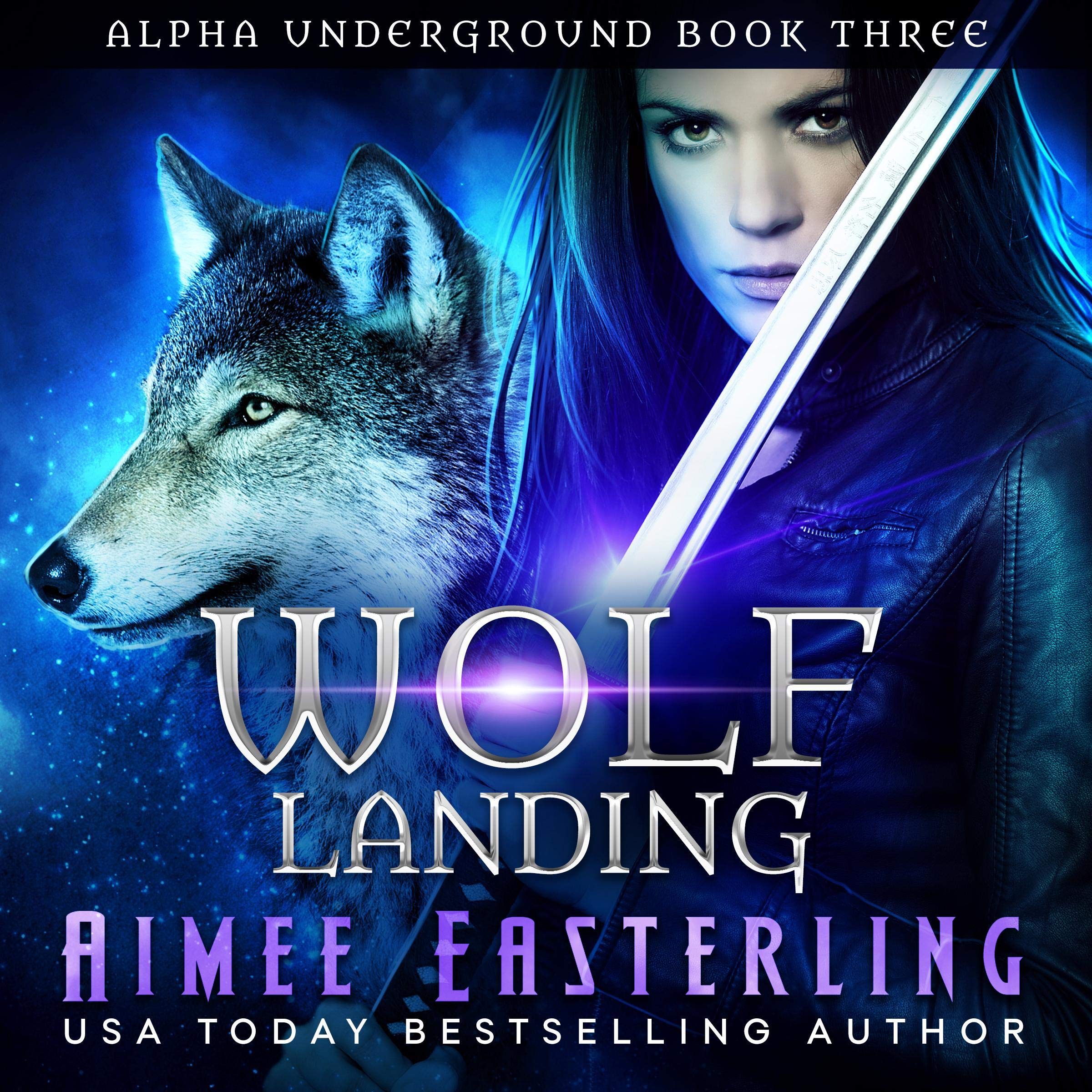 Cover art for Wolf Landing