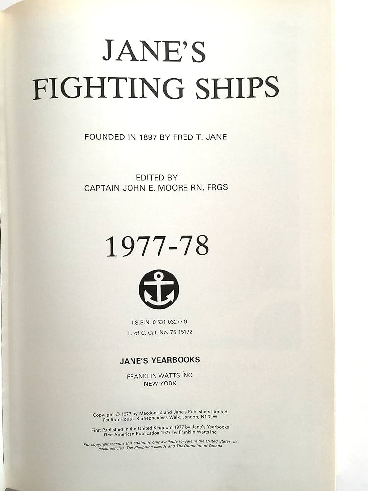 Amazon.co.jp: Janes Fighting Ships 1977-78 : 本