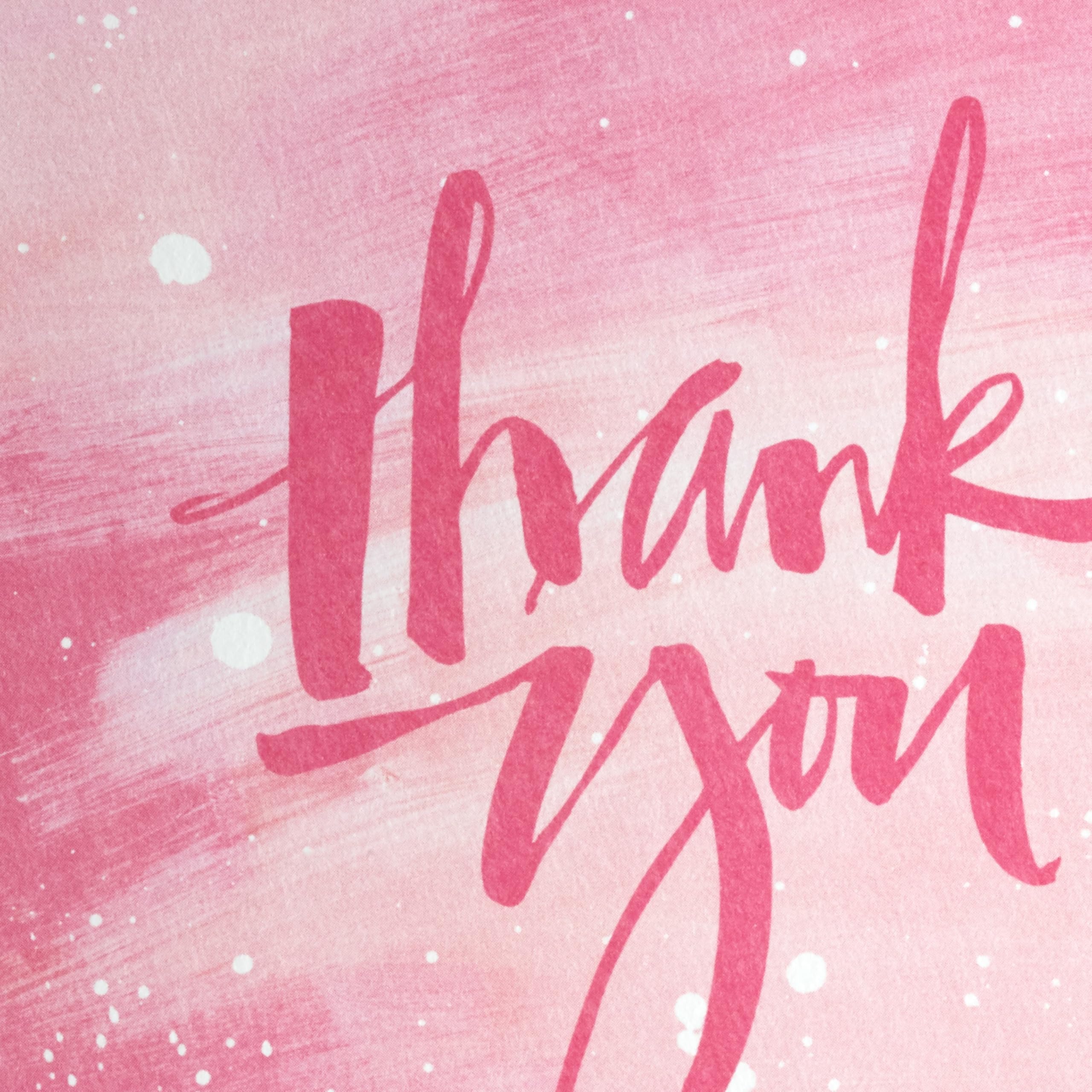 Hallmark Thank You Cards Assorted Multipack, Pack of 48, 12 Designs, Yellow, Pink, Black, White - Image 4