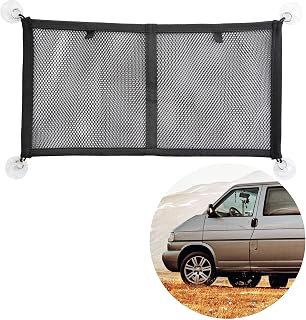 Gepäck-Netz Aufbewahrungs-Netz für alle großen Fenster kompatibel mit VW T5 T6 Bulli, Multivan, California, Beach, Caravelle