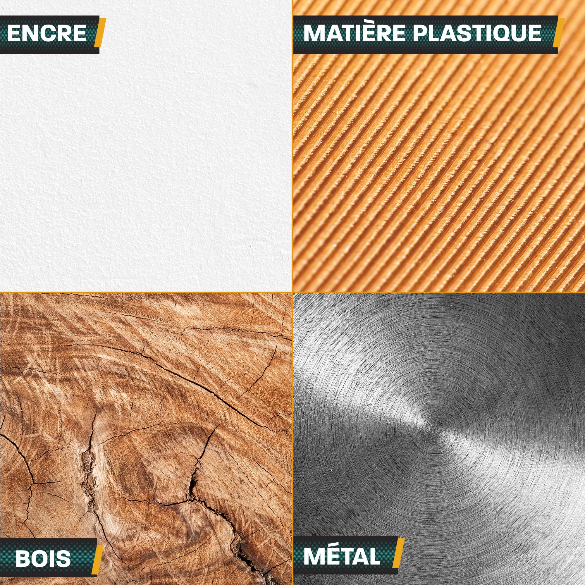 Hinrichs Ruban Adhésif Argenté – Lot de 4 Rouleaux de Gros Scotch 50 m x 50 mm – Scotch Renforcé Ultra Résistant – Duct Tape Imperméable – Ruban Gaffer Argenté pour Intérieur et Extérieur