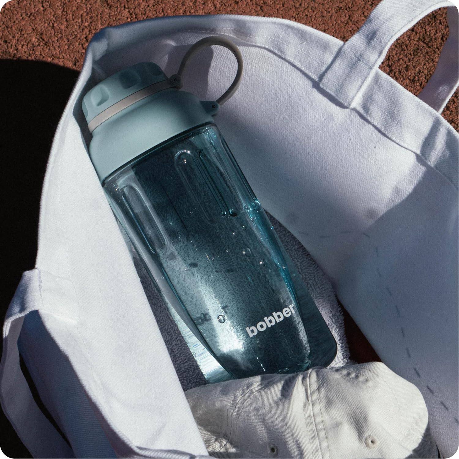 BOBBER 30 oz Tritan Water Bottle with Strainer for Fruit and Ice — Dishwasher Safe, Leak Proof, BPA-Free — Large Fitness Bottle for Women and Men, Sturdy Tritan Plastic (Light Blue) - Image 7