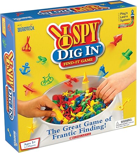 Miniatura 3 de I Spy Dig In, The Great Game of Frantic Finding, juego de identificación rápida de colores y formas para niños