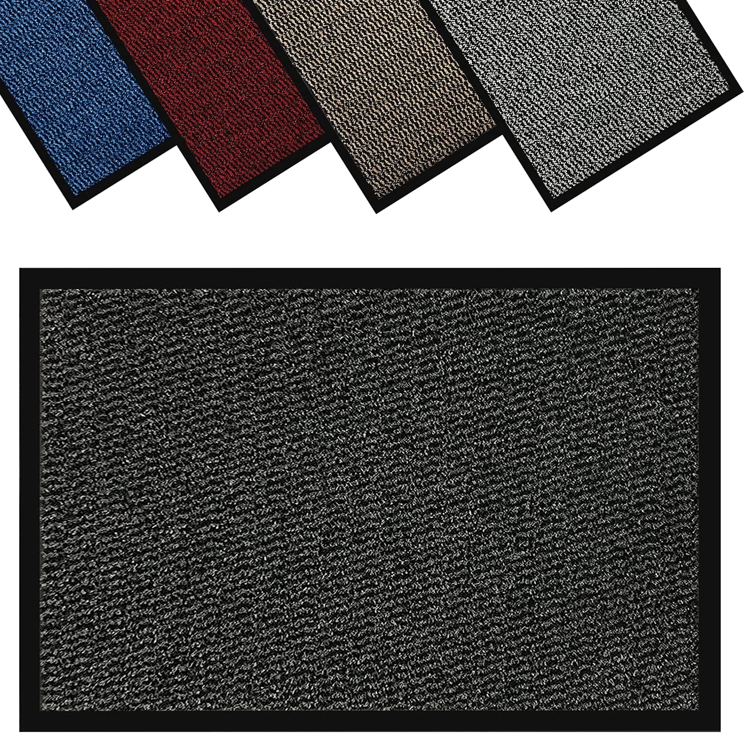 GULLAMBO Non Slip Door Mat Large ultra thin door mats Indoor Kitchen