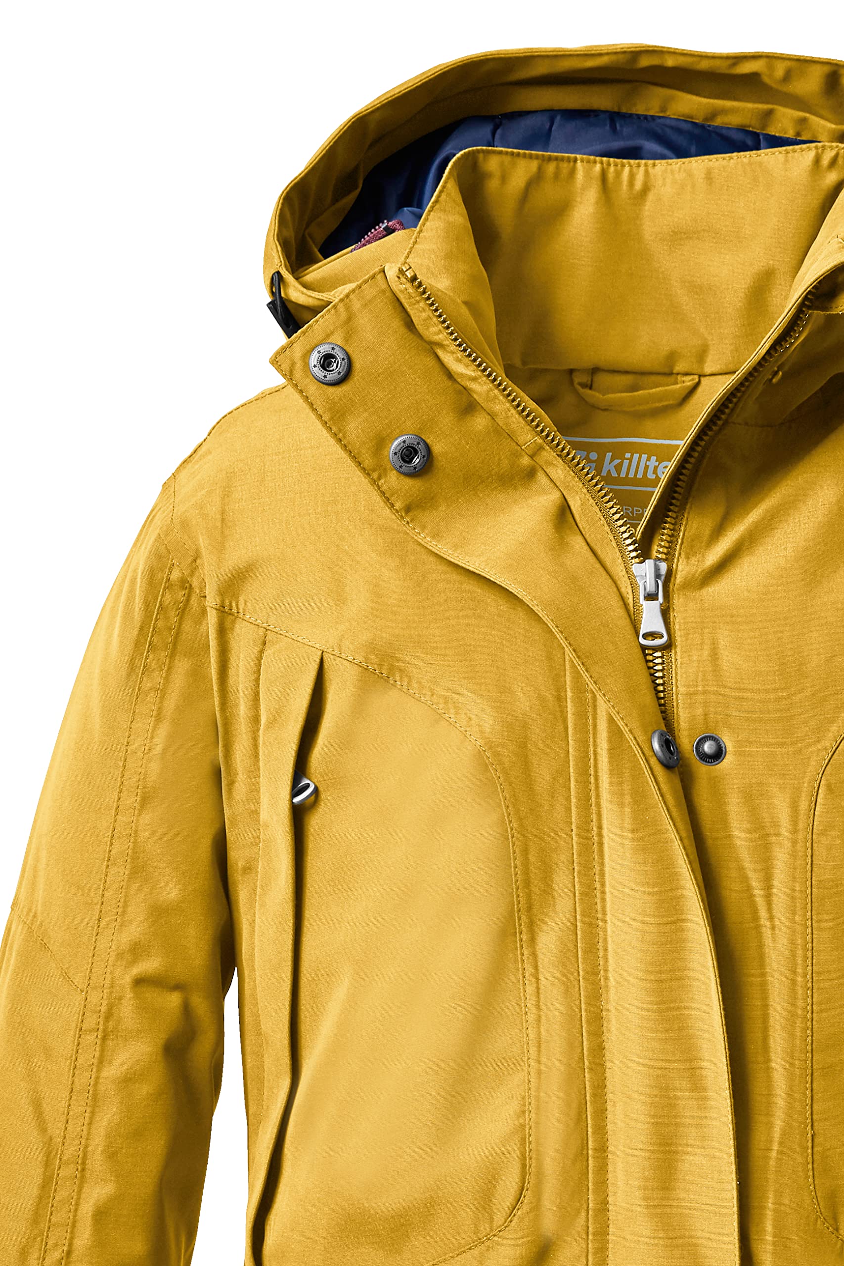 Killtec Mädchen Kow 186 Grls Ct Outdoormantel/Funktionsparka mit abzippbarer Kapuze