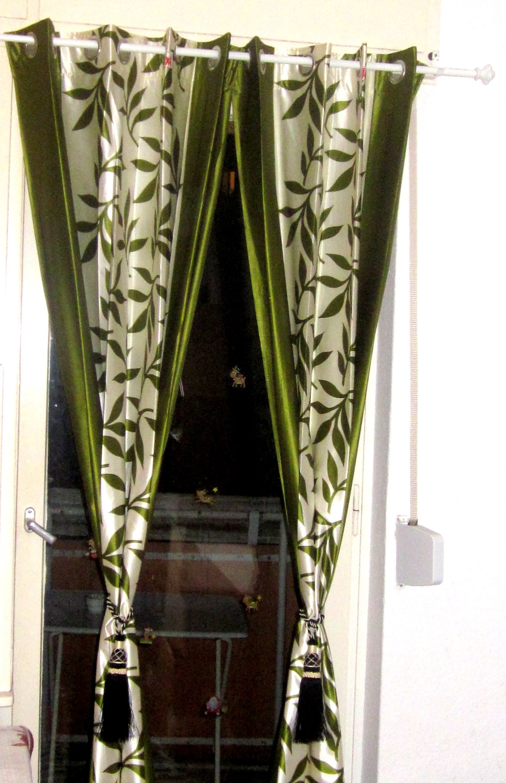 Rideaux Scutt & Coles Zanzibar Sur Mesure - Paisley Cachemire Entrelacés Cousus Main